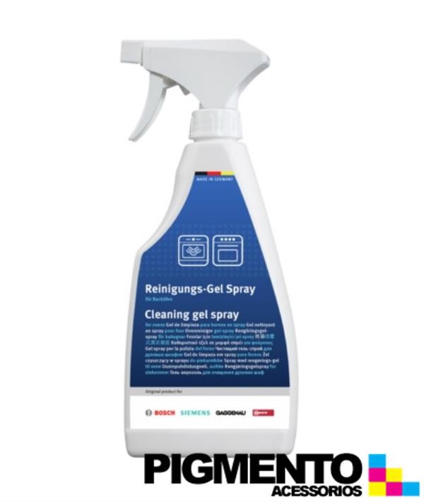 Gel em spray para fornos