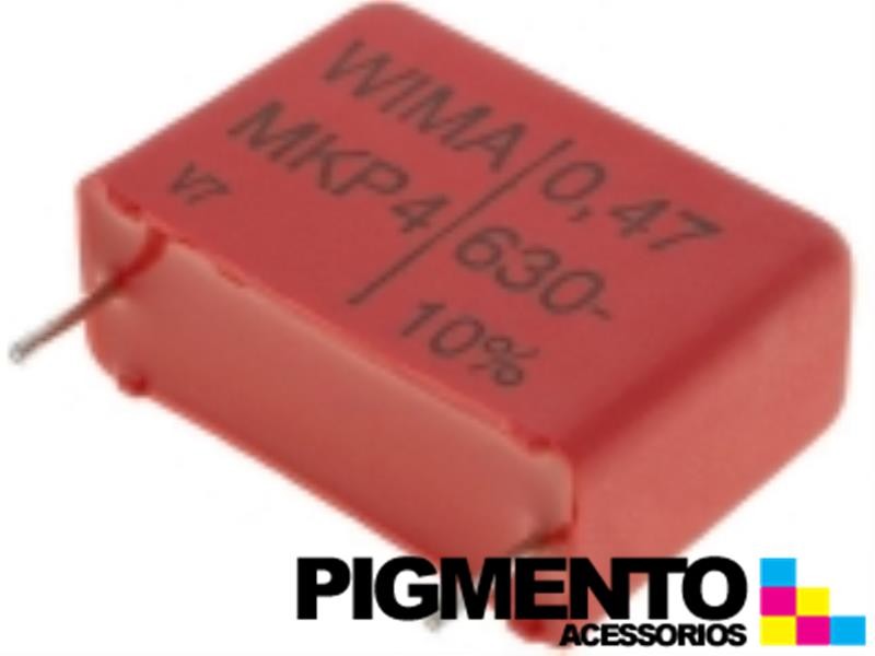 Condensador Polipropileno 470nF/0.47uF 280VAC/630VDC RM22.5mm