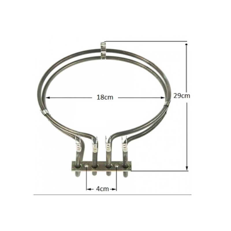 RESISTENCIA CIRCULAR, RESISTENCIA TRASEIRA BALAY, BOSCH, SIEMENS