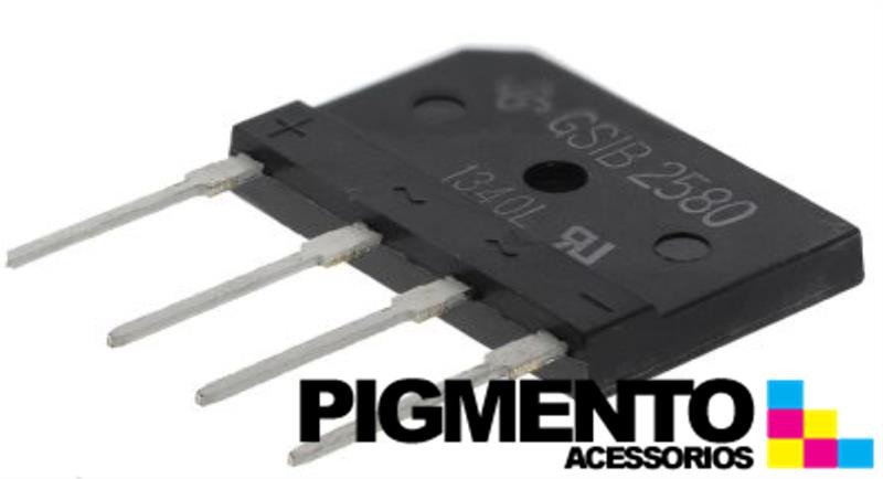 PONTE RECTIFICADORA 25 A 800 V - GSIB2580