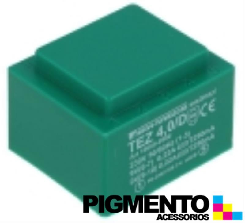 Transformador encapsulado para PCB 230VAC/9V+9V 4VA 0.22A