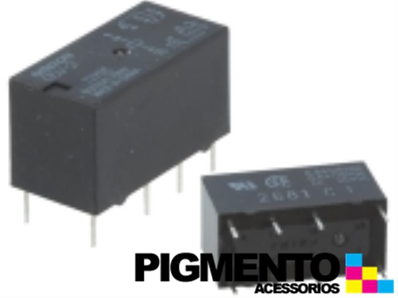 Relé 12VDC 2A DPDT (8 pinos) - Omron G5V-2-12VDC