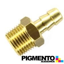 BICO RECTO MACHO 1/2 P/ MANGUEIRA DE GAS NATURAL