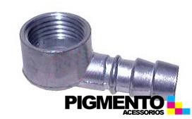 BICO CURVO P/ TUBO DE GAS NAT. (ALUMINIO) (FEMEA 1/2)