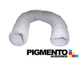 TUBO P/ SECADOR BRANCO 120mm (mt.) UNIVERSAL