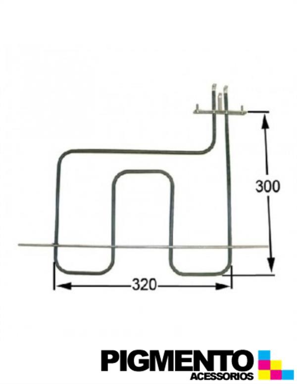 RESISTENCIA PARA FORNO TEKA 1400W 230V