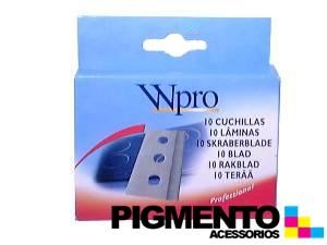 LAMINA P/ RASPADOR VITROCERAMICA (KIT 10 UNID.)
