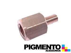 REDUCAO LATAO FEMEA 8mm / MACHO 6mm PARA ANODO MAGNESIO