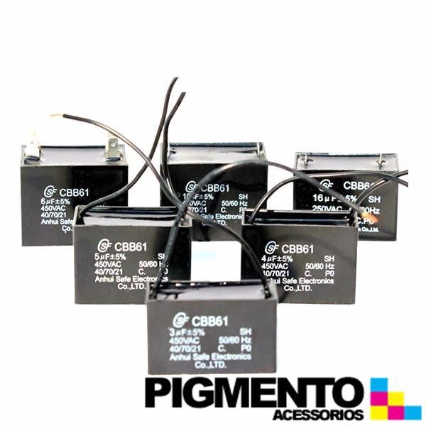 CONDENSADOR C/ 2 FIOS 2 mf