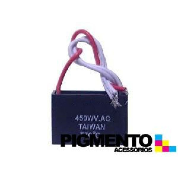 CONDENSADOR C/ 3 FIOS 6 mf