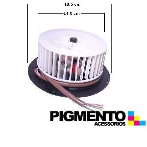 MOTOR EXAUSTOR 130W 3 VELOC. (ROTACAO P/ ESQ.)