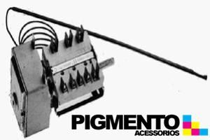 TERMOSTATO FORNO UNIVERSAL C/ COMUTADOR (50º-300º)