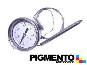 TERMOMETRO C/ CAPILAR 1,5 MT. P/ FORNO ( 0º A 500º)