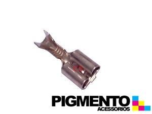 TERMINAL FEMEA C/ DENTE (SECÇÃO 1,5-2,5 / ENCAIXE 6,3X0,8 )