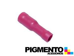 TERMINAL ISOLADO CILINDRICO FEMEA(SECÇÃO 0,5-1 / 4mm)