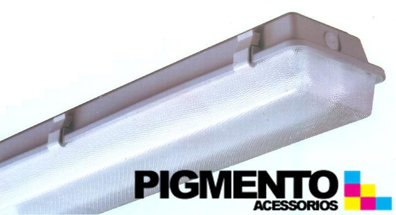 ARMADURA ESTANQUE P/ 2 LAMPADAS DE LED (120cm.)