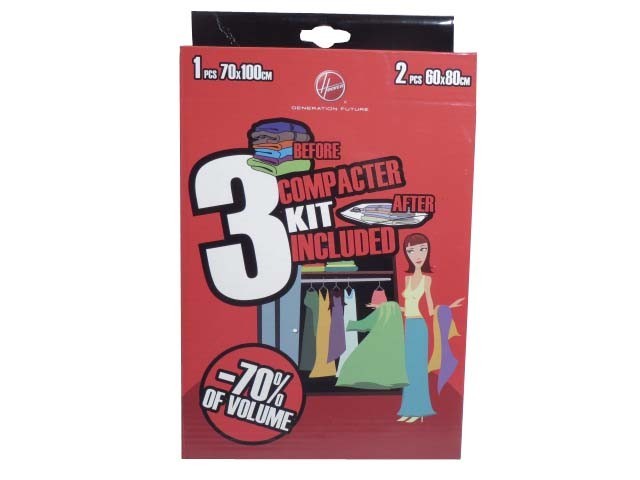SACOS P/ VACUO ( KIT C/ 3 UNIDADES )