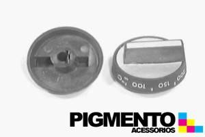 BOTAO P/ PLACA ELETRICA CROMADO CAST.