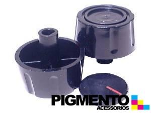 BOTAO P/ FOGAO FURO 8 mm ALTO ( PRETO) UNIVERSAL