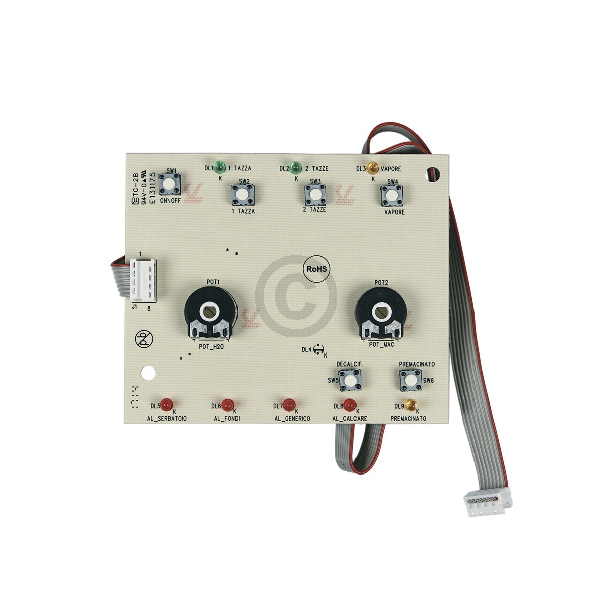 MODULO ELECTRONICO P/ MAQUINA CAFÉ DELONGHI (8 PINOS)