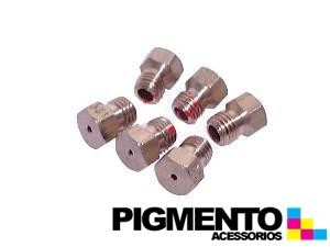 INJECTOR FOGAO M6 GAS NAT. JUNEX-SMEG-PHILIPS (KIT 6 UNID.)