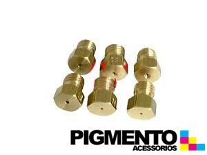 INJECTOR FOGAO M6 GAS BUT. JUNEX-SMEG-PHILIPS (KIT 6 UNID.)
