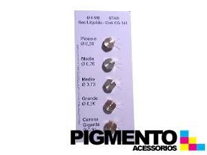 INJECTOR FOGAO M6 GAS BUTANO UNIV. (KIT 5 UNID.)