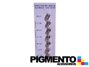 INJECTOR FOGAO M6 GAS NAT. UNIV./ARISTON/ZANUSSI (KIT 7 UNID