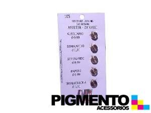 INJECTOR FOGAO M6 GAS NAT. ARISTON/ZANUSSI/UNIV. (KIT 5 UNID