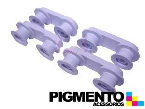 KIT DE RODISIOS DO CESTO SUP. M.L.L. ELECTROLUX