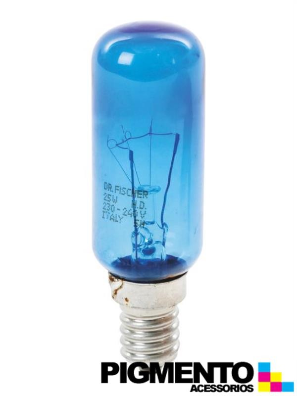 LAMPADA AZUL P/ FRIG. ( E14-25W. )