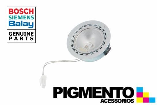 LAMPADA DE HALOGÉNIO COMPLETA P/ FORNOS (ORIGINAL) 