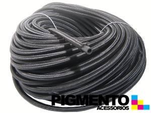 TUBO P/ FERRO A VAPOR 5X10 SILICONE REVEST.( PRETO
