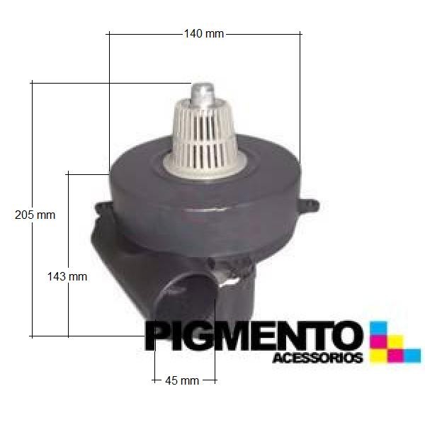 MOTOR ASPIRADOR P/AGUA C/FILTRO 1100W