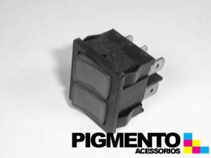 INTERRUPTOR DUPLO LUMINOSO 22X20mm 6C