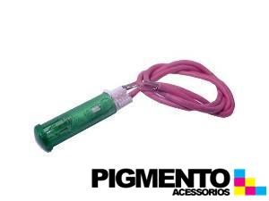 SINALIZADOR C/ FIO VERDE 9mm (SL.10.208)