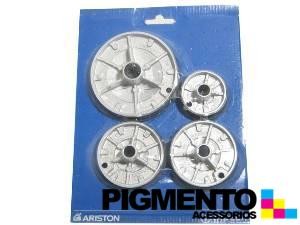 KIT DE 4 ESPALHADORES COMPL. P/ PLACAS ENCASTRE SABAF REF: AR082831 / 082831 / C00082831