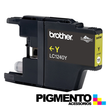 Tinteiro MFCJ6510DW/MFCJ6710DW/MFC6910DW (LC1240Y) Amarelo COMPATIVEL