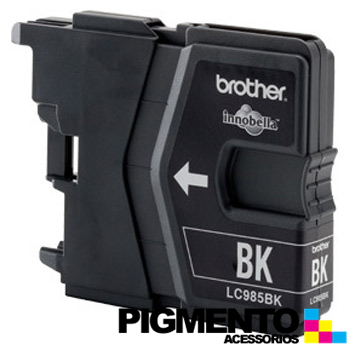 Tinteiro DCPJ125/MFCJ265W/MFCJ410/J315W (LC985BK) Preto COMPATIVEL