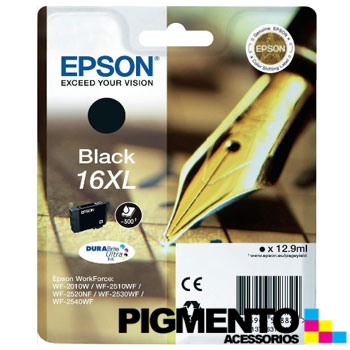 Tinteiro WF2010/2510/2520/2530/2540 Alta Capacidade Preto COMPATIVEL