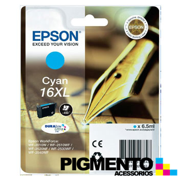 Tinteiro WF2010/2510/2520/2530/2540 Alta Capacidade Azul COMPATIVEL