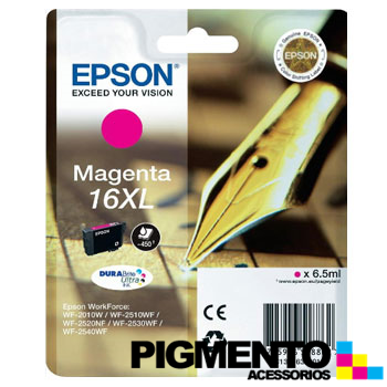 Tinteiro WF2010/2510/2520/2530/2540 Alta Capacidade Magenta COMPATIVEL