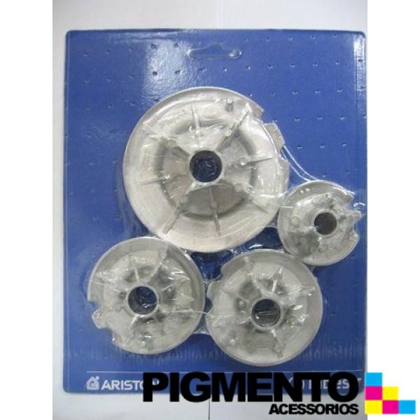 KIT DE 4 BASES DOS ESPALHADORES P/ PLACAS E FOGOES REF: AR065933 / 065933 / C00065933