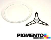 PRATO P/ MICROONDAS C/ SUPORTES (DIAM 245mm) REF: AR141432 / 141432 / C00141432