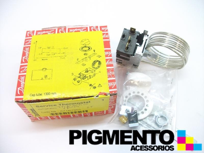 TERMOSTATO FRIG. 1 PORTA 2 T. (077B7001) (KIT N.1)