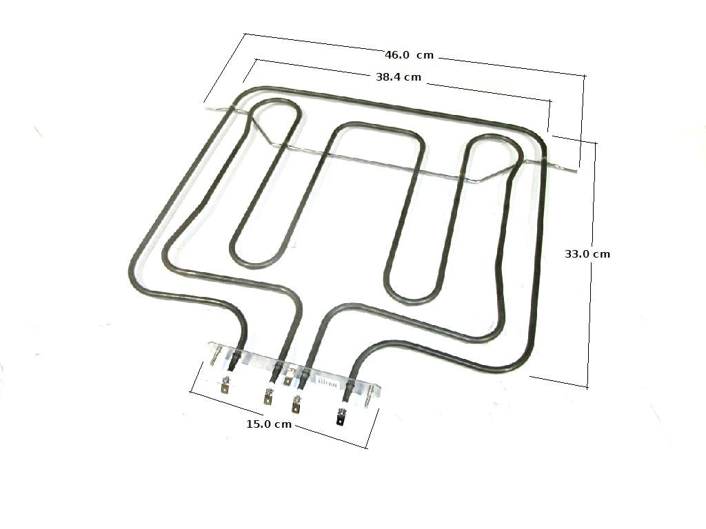 RESISTENCIA FOGAO SMEG 1645W 730W Resistencias Para Fogoes resistencia-fogao-smeg-1645w-730w-resistencias-para-fogoes