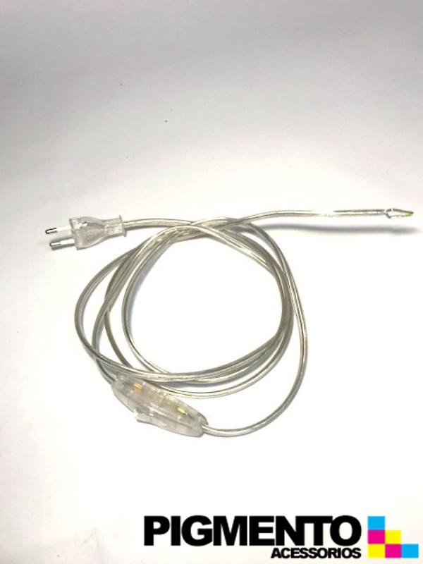 EXTENÇÃO DE 24CM COM FICHA INCOLOR