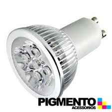LAMPADA DE LED 4W=35W. 230V. GU10 (240 LUMEN 3000K)