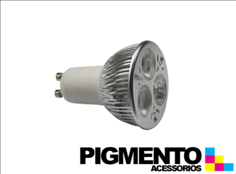 LAMPADA DE LED 3W.(=20W.) 230V. GU10 (6400K / 195 Lm.)