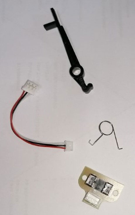 SENSOR / DIREITO + SUPORTE P/ ASPIRADOR